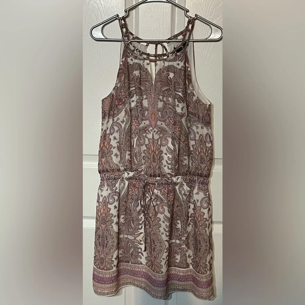 White House Black Market Size M Mini Halter Dress - Picture 1 of 4